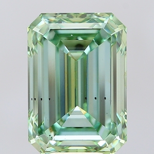 Diamant émeraude de 7,01 carats certifié IGI, SI1, nouveau diamant cultivé en laboratoire, non monté - Product Image 1