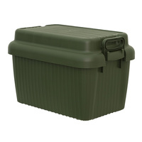[LIFIST] Boîte de rangement de voyage Lifist pour le camping - Conteneur de rangement extérieur robuste avec couvercle et poignées