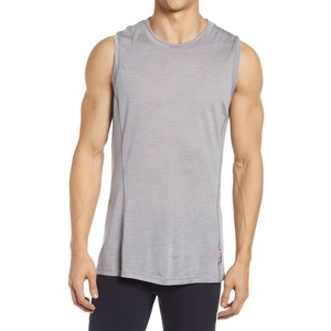 เสื้อกล้ามออกกำลังกายผู้ชายผ้าฝ้าย100% น้ำหนักเบาระบายอากาศได้ดี - Product Image 1