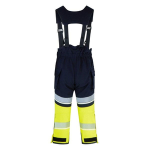 Combinaison de travail réfléchissante unisexe pour mécanicien, vêtements de sécurité haute visibilité, respirante, certifiée CE, en polyester Dangri - Product Image 6