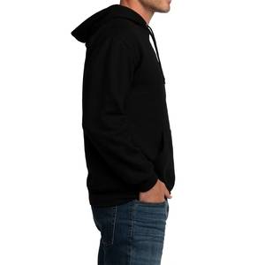 Sudadera con Capucha y Cremallera Completa Estilo Hip Hop, con Logotipo Personalizado, Sudadera con Cremallera y Forro Polar de 350GSM, Corte Holgado, Ropa Urbana para Hombre - Product Image 5