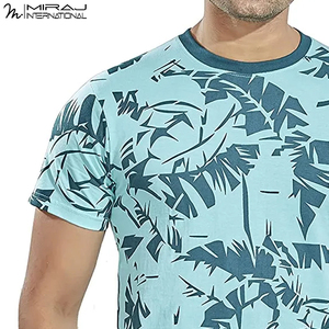Camisetas Sublimadas para Hombre al por Mayor, Diseño Gráfico Personalizado, Ropa de Verano, Tela Ligera de Alta Calidad, Cuello Redondo OEM - Product Image 5