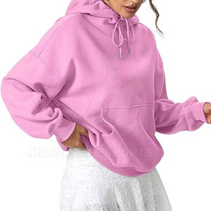 Hoodies confortables et extensibles pour femmes, style streetwear contemporain, pour un mode de vie urbain et un usage quotidien décontracté. - Product Image 5