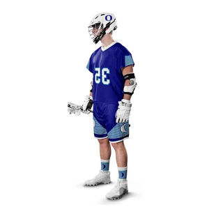 Uniformes de Lacrosse Profesionales Premium para Hombre al por Mayor, Poliéster Transpirable, Personalizables, Ropa Deportiva con Diseño por Sublimación - Product Image 3
