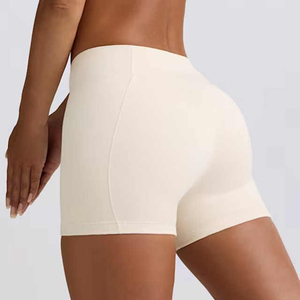 Women's Stylish <b>Thin</b> Breathable Yoga Shorts Casual Home Wear Sports Training Pants Gym Short Simple Comprehensive Wear - Product Image 2