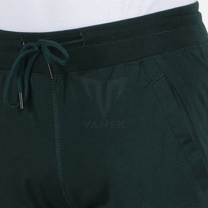 Shorts pour hommes de qualité supérieure, 100% coton, tissu uni doux, respirant, léger, coupe confortable, design élégant, vêtements décontractés, entraînement en salle de sport - Product Image 5