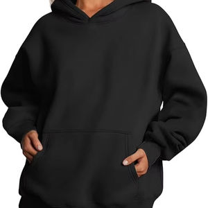 Sudaderas con Capucha Extra Grandes para Mujer, Sudaderas de Felpa Transpirables, Conjuntos de Otoño 2025, Ropa de Otoño e Invierno - Product Image 6