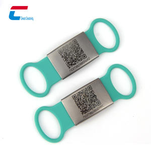Étiquette pour animaux de compagnie en métal NFC RFID, HF 13,56 MHz, en acier inoxydable - Product Image 5