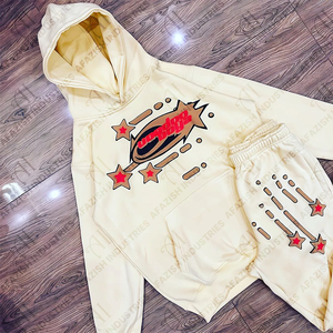 Survêtement de fitness personnalisé pull noir deux pièces survêtements de sport pour hommes ensemble de survêtements de jogging pour hommes - Product Image 6