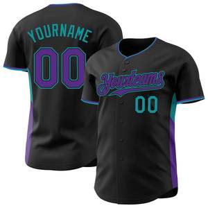 ซื้อเลย ชุดเบสบอล ผ้าโพลีเอสเตอร์ 160 GSM ระบายอากาศได้ดี ชุดทีม สีตามสั่ง ไซส์ XS-7XL โรงงาน OEM เสื้อกีฬา - Product Image 1