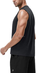 Camiseta Deportiva Personalizada para Hombre, Camiseta de Gimnasio, Camiseta sin Mangas de Punto para Fitness - Product Image 2