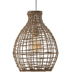 Wholesale Price Vietnam Seagrass Lampshade Handmade Wicker <b>Light</b> Shade for Hotel Restaurant - Product Image 2