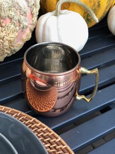 Copper cocktail mug collection rose garden beverage <b>cups</b> <b>reusable</b> premium drink serving durable mugs finish - Product Image 5