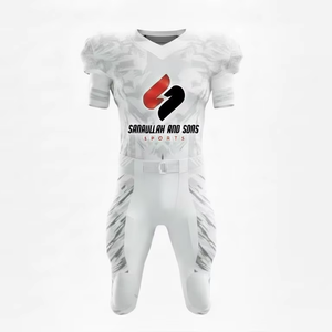Conjunto de Uniforme de Fútbol Americano, Jersey y Pantalones Personalizados con Impresión, Ropa Deportiva para Entrenamiento y Competencia - Product Image 3