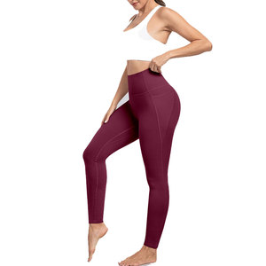 Lightweight Yoga Legging For Women's Skin Friendly Ideal For Exercise Powerlifting Weightlifting Bodybuilding Wear Tights - Product Image 4