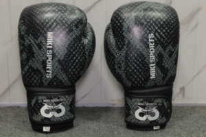 Miki Sports <b>Boxing</b> <b>Gloves</b> PU Leather Training for Closure Breathable Adult <b>16oz</b> Customized Sizes Custom Logo - Product Image 6