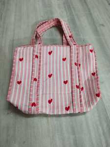 Bolsa de Mano de Algodón Jaipuri con Estampado a Mano para Mujer, Bolsa de Playa Bohemia Ecológica, Bolsos de Tela Jaipuri, Bolsas de Compras Reutilizables - Product Image 3