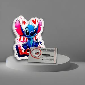 Outils personnalisables pour extensions de cils magnétiques en acrylique, motifs Saint-Valentin, Cœur d'amour, Papillon, Diamant, Cœur, pour usage privé - Product Image 3