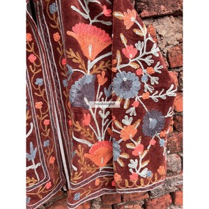 เสื้อแจ็คเก็ตกำมะหยี่แบบยูนิเซ็กซ์ เสื้อแจ็คเก็ตปักลายแฮนด์เมดพร้อมกระเป๋าข้างสองข้าง เสื้อแจ็คเก็ตสไตล์โบโฮชิค เสื้อแจ็คเก็ตลำลอง เสื้อโค้ทผู้หญิง - Product Image 3