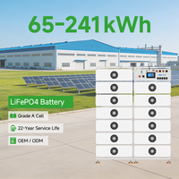 Kit complet de panneaux solaires, système d'énergie solaire 40kW 50kW 60kW avec système de stockage d'énergie haute tension, industrie et commerce
