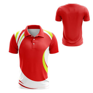 Polo personnalisé OEM ODM à sublimation, séchage rapide, respirant, performance, uniforme de golf et de sport pour hommes - Product Image 5