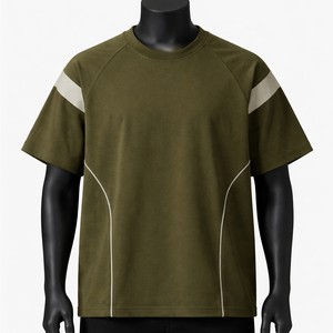 เสื้อยืดผู้ชาย แห้งเร็ว สวมใส่สบาย แขนสั้น ระบายอากาศดี เสื้อยืดเรียบๆ สั่งทำได้ ราคาถูก - Product Image 5