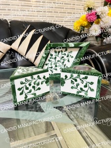 Quemador de Incienso de Resina Verde y Blanca, Estilo Árabe, Ecológico, Porta Incienso Mubkhar, Difusor de Aromaterapia, Set para Decoración de Ramadán - Product Image 3