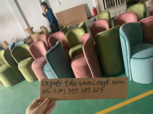 Modern Oak Wood Corner Vanity Bulk Deal - Girls Beauty Makeup Table with Mirror & Chair Set Cheapest - Product Image 3