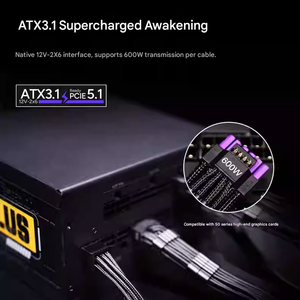 Fuente de Alimentación Totalmente Modular con Clasificación Gold Cooler Master GX 750Plus y GX GOLD 850 PLUS y GX GOLD 1000 PLUS - Product Image 3