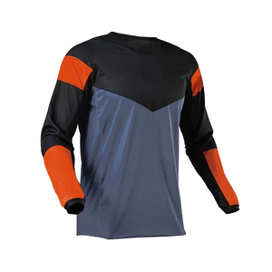 Maillot de motocross personnalisé sublimé coupe-vent respirant unisexe pour adultes à manches longues VTT - Product Image 3