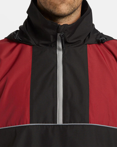 Chaqueta Cortavientos de Alta Calidad para Exteriores, Talla Grande, Diseño de Bloques de Color, Transpirable y Ligera, Tipo Anorak - Product Image 6