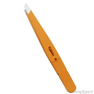 <b>Precision</b> Professional Eyebrow Tweezers Stainless Steel Pointed Tip Curved Lightweight Eco-Friendly Luxury Eyelash Tweezers - Product Image 4