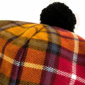 Sombrero Tam O' Shanter Buchanan de Tartán Antiguo, Sombrero Tammy de Lana de Cordero, Venta al por Mayor de Fábrica, Top Ventas 2026 - Product Image 4
