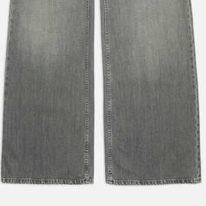 Solid Color Men Baggy Jeans Denim Material For Comfort High Quality Designing <b>Cheap</b> Rate With Logo Designing Button Closure 2026 - Product Image 3