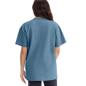 T-shirt personnalisé en gros pour hommes et femmes, style 7200, en coton uni épais de haute qualité - Product Image 5