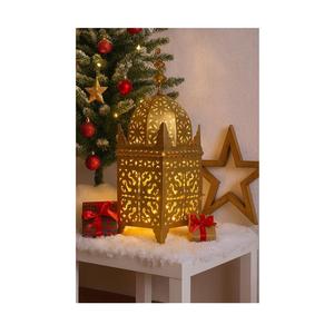 Lanterne en fer sophistiquée pour une ambiance décorative intérieure, offrant un artisanat intemporel et un éclat lumineux polyvalent. - Product Image 6