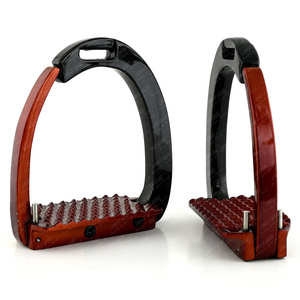 Estribos de equitación de acero inoxidable ligeros de liberación rápida para uso veterinario, ideales para saltos ecuestres y eventos. ¡Venta caliente! - Product Image 1