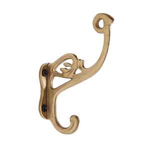 Customized Handcrafted Curly design Matte Black Powder Coated Finished Iron Hook For Decor For <b>Wall</b> <b>Hanging</b> For Closet - Product Image 3