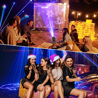U`King 120W Moving Head Light, animation 3D, contrôle DMX via application, lumière laser mobile RGB 2W pour DJ, bar, discothèque, scène, club, fête, spectacle