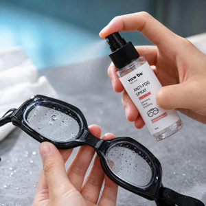 View-OK Nettoyant pour lentilles sportives à base d'eau anti-buée pour lunettes de natation, de plongée et de snorkeling, 20ml/40ml, en plastique, ajustement universel - Product Image 1