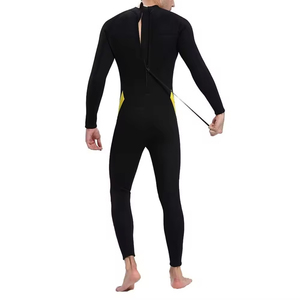 Traje de Neopreno Unisex de 2mm, Manga Larga, Cuello Alto, Cierre Frontal en el Pecho, Estampado, Ecológico, Impermeable, Traje Completo para Natación en Todas las Estaciones - Product Image 5