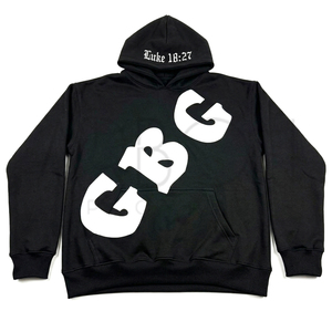Sweat-shirt à capuche pour homme de couleur noire avec logo personnalisé, service OEM ODM, bon fournisseur, nouvelle arrivée, fabrication artisanale, qualité supérieure - Product Image 1
