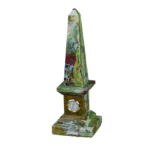 Horloge de luxe artisanale en onyx et marbre, nouveau design, horloge décorative en onyx et marbre en vente en ligne - Product Image 5