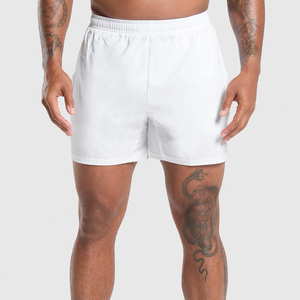 Shorts de sport décontractés pour hommes – Collection 2025 – Entraînement, fitness, musculation, course à pied – Coton et élasthanne – Couleur unie - Product Image 6