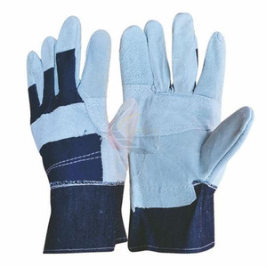 Gants de travail en cuir de vachette pleine fleur extensibles pour hommes, idéaux pour la conduite et l'escalade, prix de gros - Product Image 1