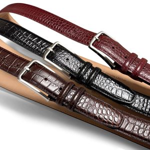 Cinturón de Cuero para Hombre de Marca de Lujo de Estilo Clásico, Cinturón de Cuero Genuino Duradero a Precio Económico, Cinturón de Cuero Genuino para Hombre - Product Image 5