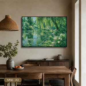 Cuadro de Lujo Vintage en Lienzo de Seda para Decoración de Interiores, Arte Clásico para el Hogar, OEM de Vietnam, Marca HALO - Product Image 3