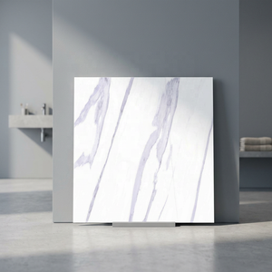 Foshan Fatong petit échantillon de carrelage en porcelaine émaillée en noyer blanc finition mate rustique 400x400mm carrelage mat en céramique de couleur blanche - Product Image 4