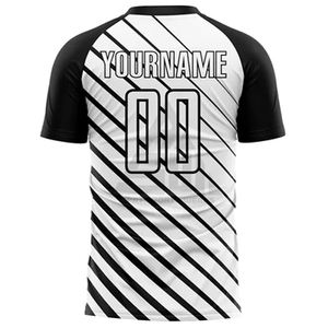 ชุดฟุตบอลพิมพ์ลายตามสั่ง เสื้อเจอร์ซีย์ กางเกงขาสั้น โพลีเอสเตอร์ 100% แห้งเร็ว ป้องกันแบคทีเรีย ชุดกีฬา สำหรับแฟน/นักเตะ - Product Image 6