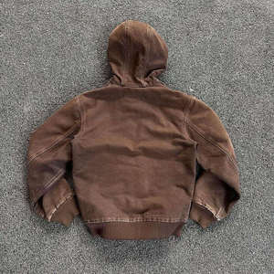 เสื้อฮู้ดดี้โอเวอร์ไซส์ ผ้าฝ้ายหนานุ่ม เฟรนช์เทอร์รี่ ทรงหลวมไหล่ตก 500gsm พิมพ์ลายสกรีน - Product Image 2